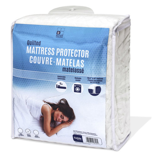 Alwyn Home Roosevelt Elastic Corners Vinyl Mattress Pad & Reviews Wayfair